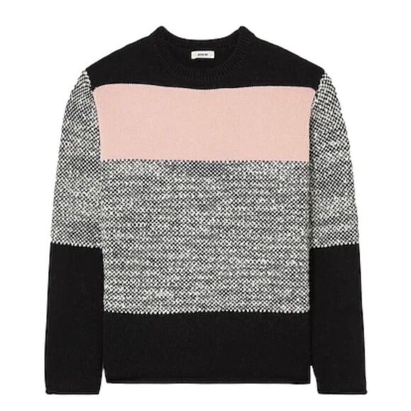 Jason Wu Colorblock Merino Wool Crewneck Sweater SZ XS - Picture 2 of 12